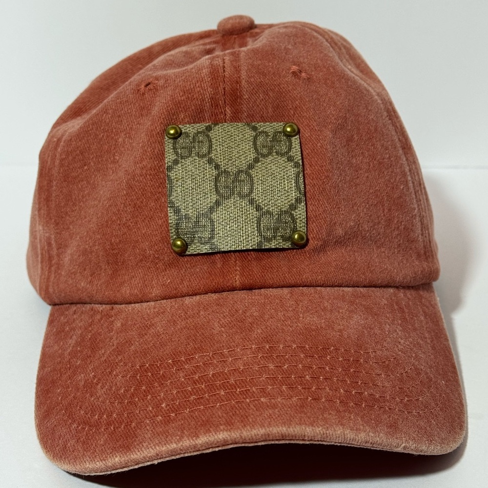 SOLD

Brand New Traditional Monogram Gucci Upcycled Ball Cap